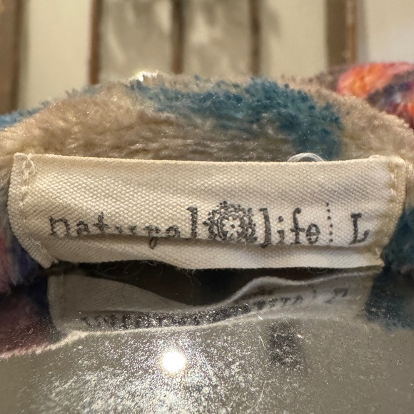 NATURAL LIFE PATCHWORK LOVE BLANKET ROBE | BOHEMIAN GYPSY | COTTAGECORE | L - Picture 4 of 14